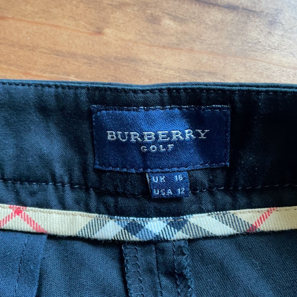 Burberry Golf black skort